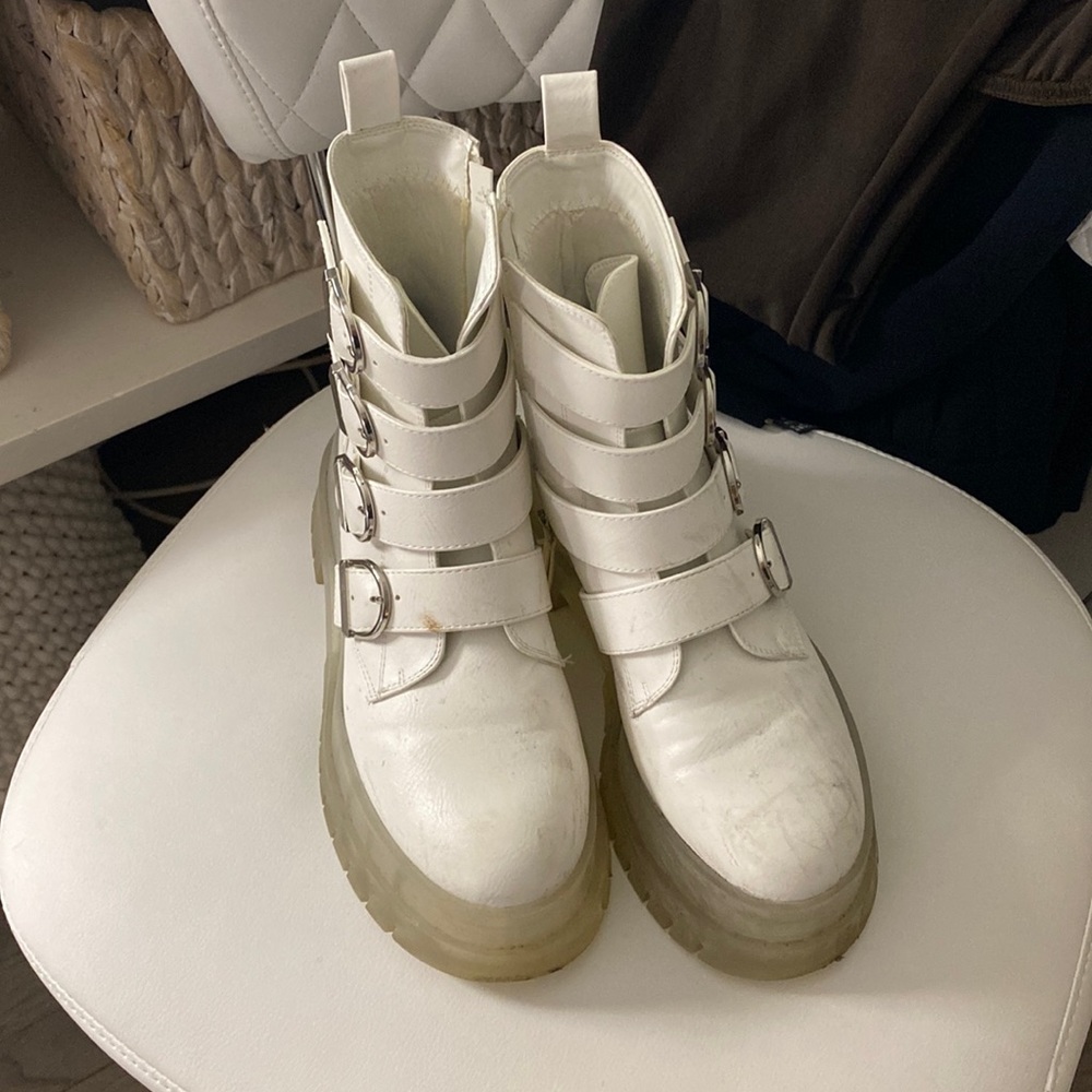 Bershka combat boots